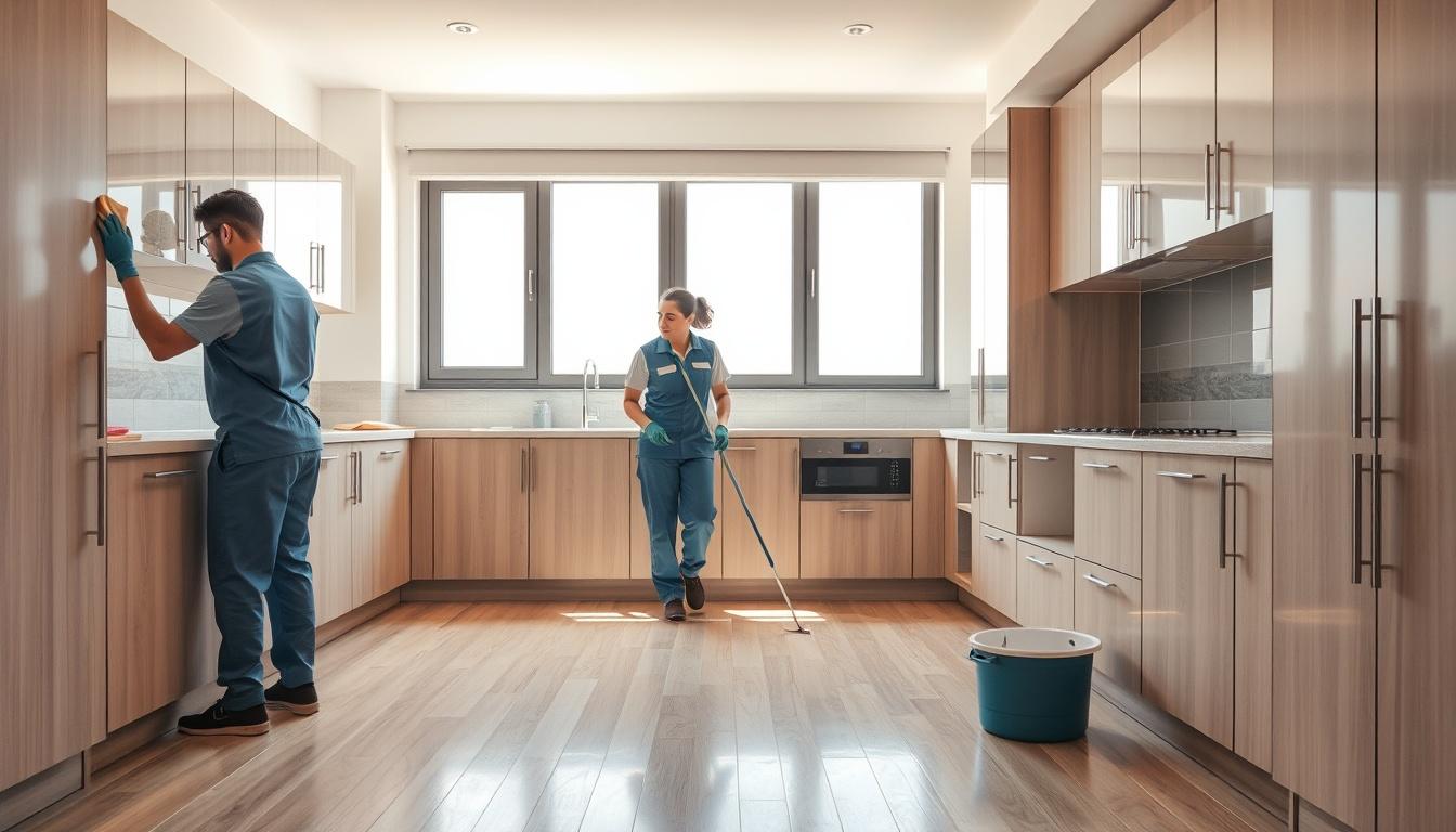 Clean spaces for the next handover